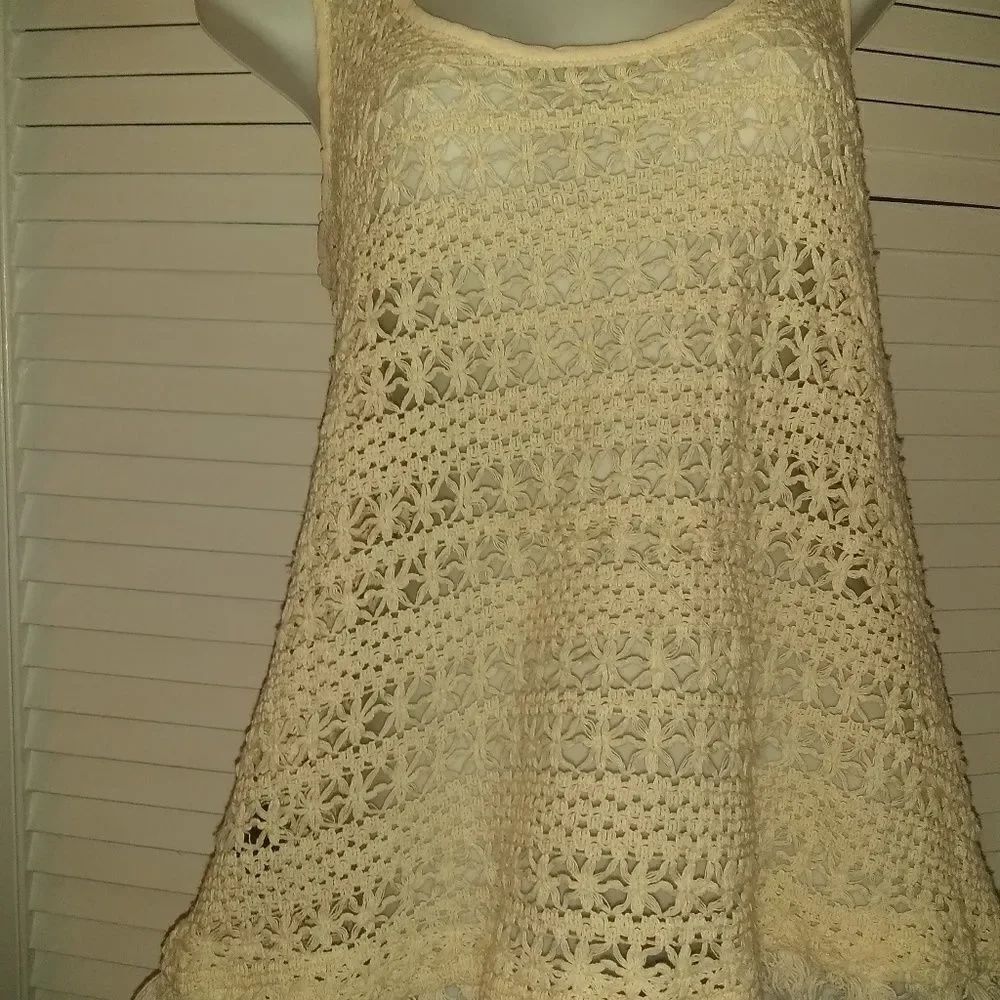 ⬇️⬇️⬇️Sanctuary Open Knit Shell - Picture 3 of 7